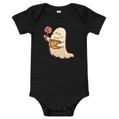 Body bébé petit fantôme super mignon d'Halloween