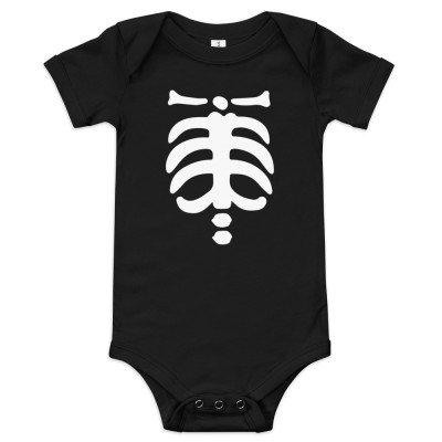 Body bébé squelette d'Halloween trop craquant